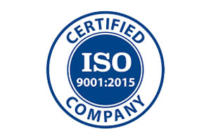 ISO-9001-2015 certified company
